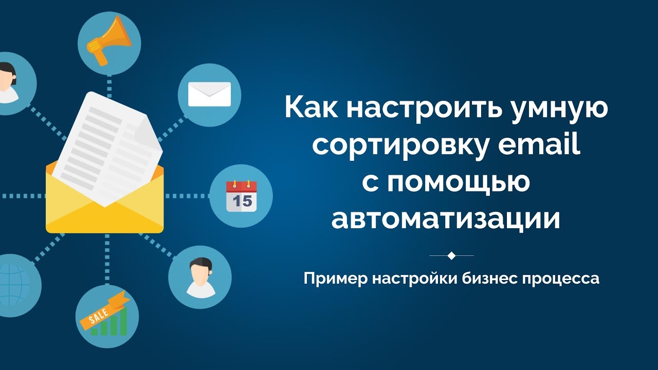 Как настроить умную сортировку email