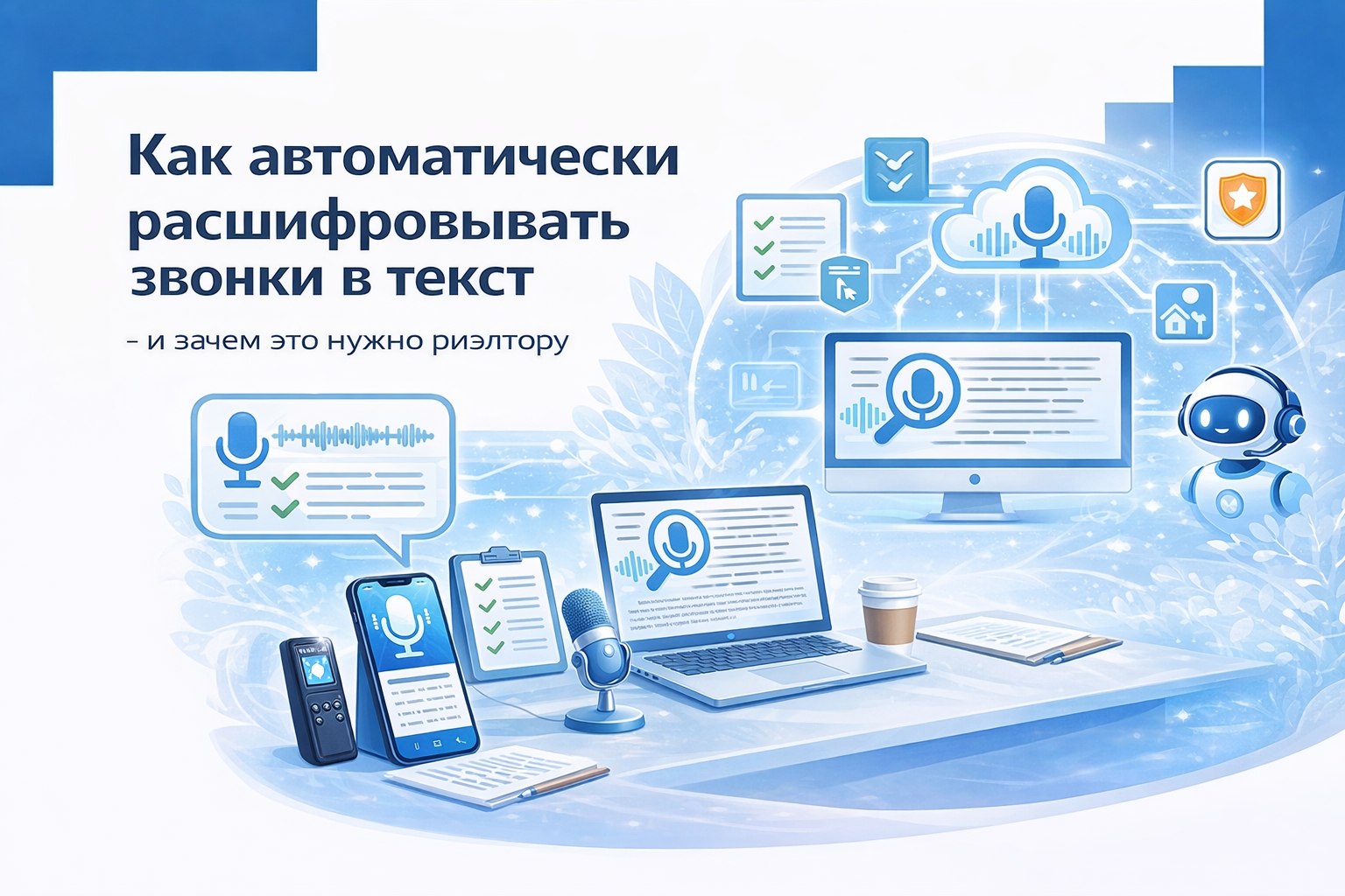 Как автоматически расшифровывать звонки в текст и зачем это нужно риэлтору