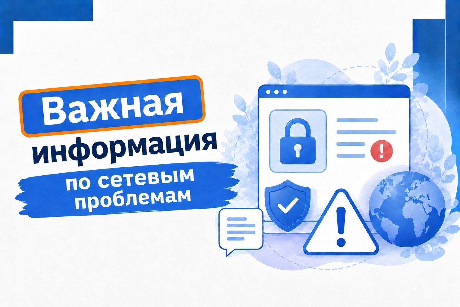 Важная информация по проблемам с доступом